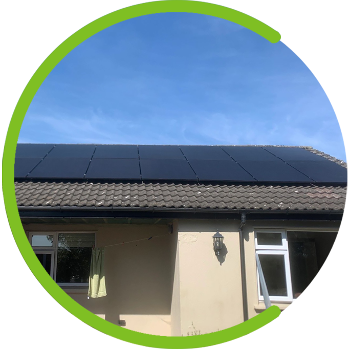 Solar Panels Installation on domestic by CC Renewables